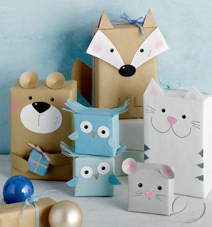 30 идей оригинальной упаковки подарков на Новый год для детей и взрослых