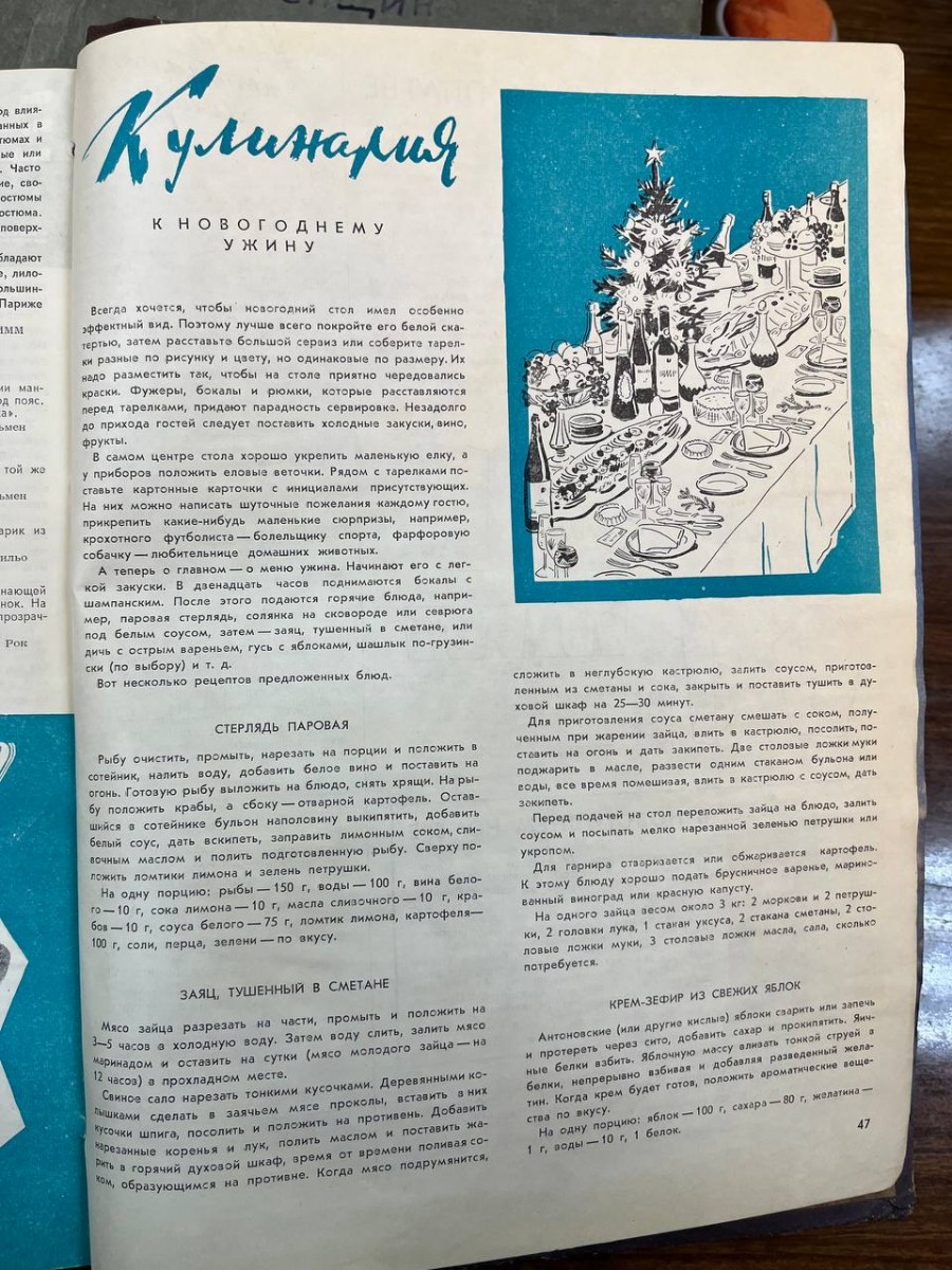 Путешествие в прошлое: уникальные советы для Нового года из женских журналов  1950-1960 годов - Отдыхаем